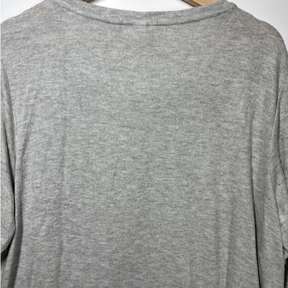 Cato Lightweight Sweater Top Bible Phrase Graphic Print Crochet Flower Sz 18/20W - Picture 8 of 9